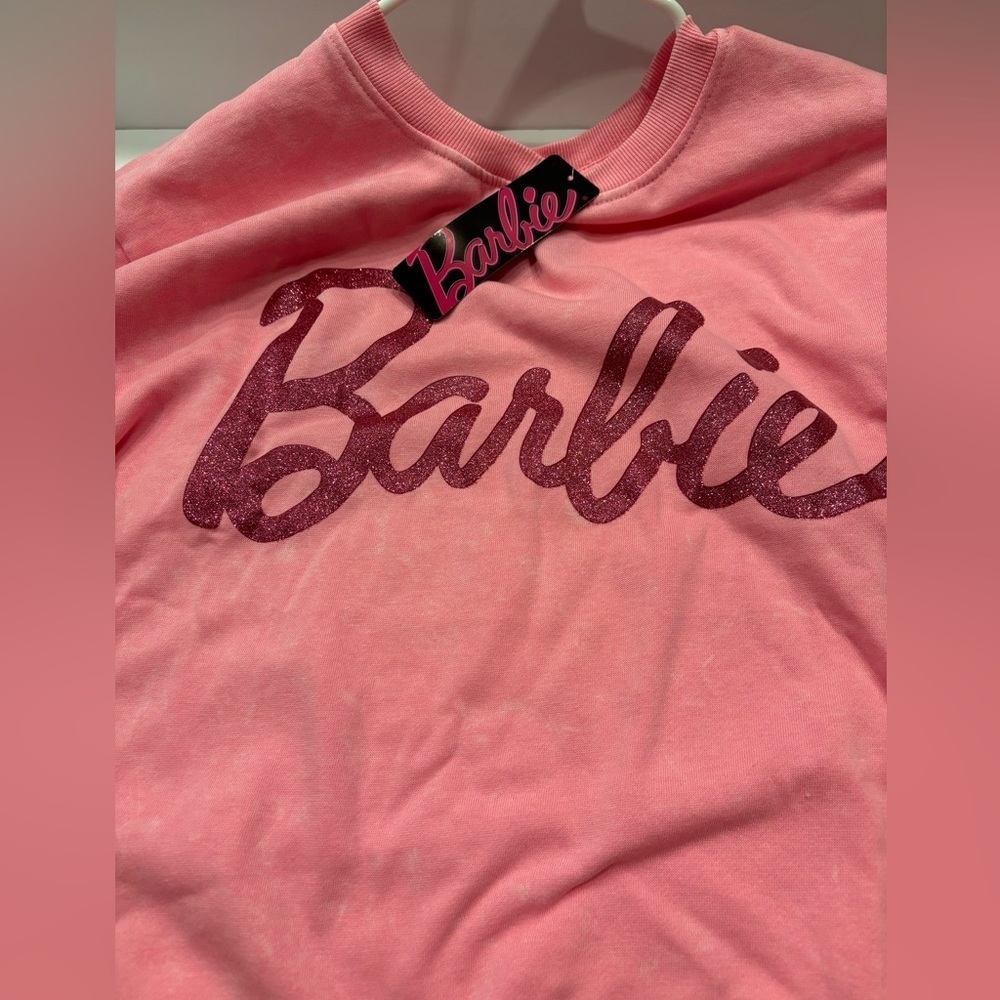 Barbie Logo Women's Crewneck - Picture 4 of 5